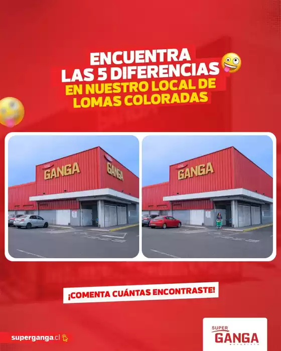 Catálogo Super Ganga en Quinta Normal | Excelente oferta para todos los clientes | 2025-11-11T00:00:00.000Z - 2025-11-25T00:00:00.000Z