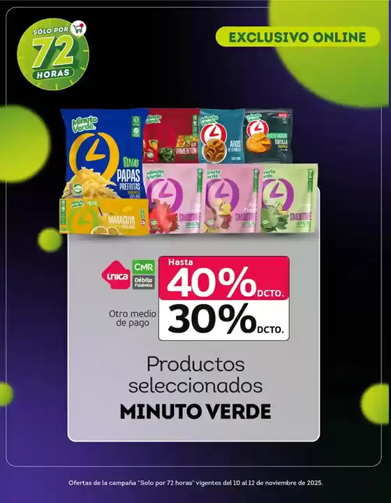 Ofertas principales para todos los clientes