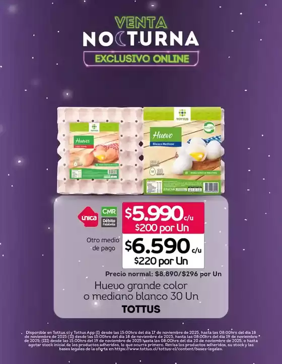 Catálogo Tottus en Quilpué | Gangas y ofertas actuales | 2025-11-17T00:00:00.000Z - 2025-11-20T00:00:00.000Z