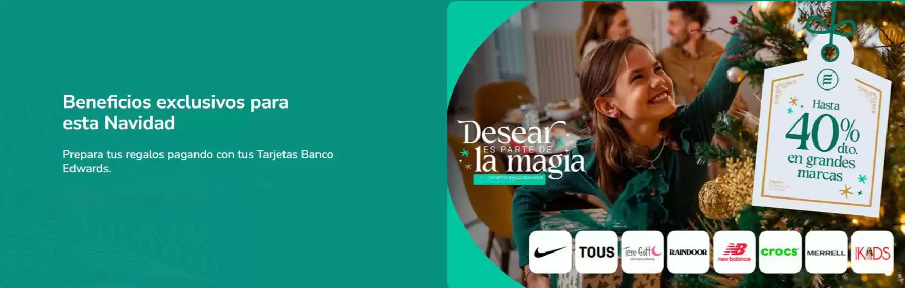 Catálogo Banco Edwards en Antofagasta | Beneficios exclusivos para esta Navidad! | 2025-12-02T00:00:00.000Z - 2025-12-25T00:00:00.000Z