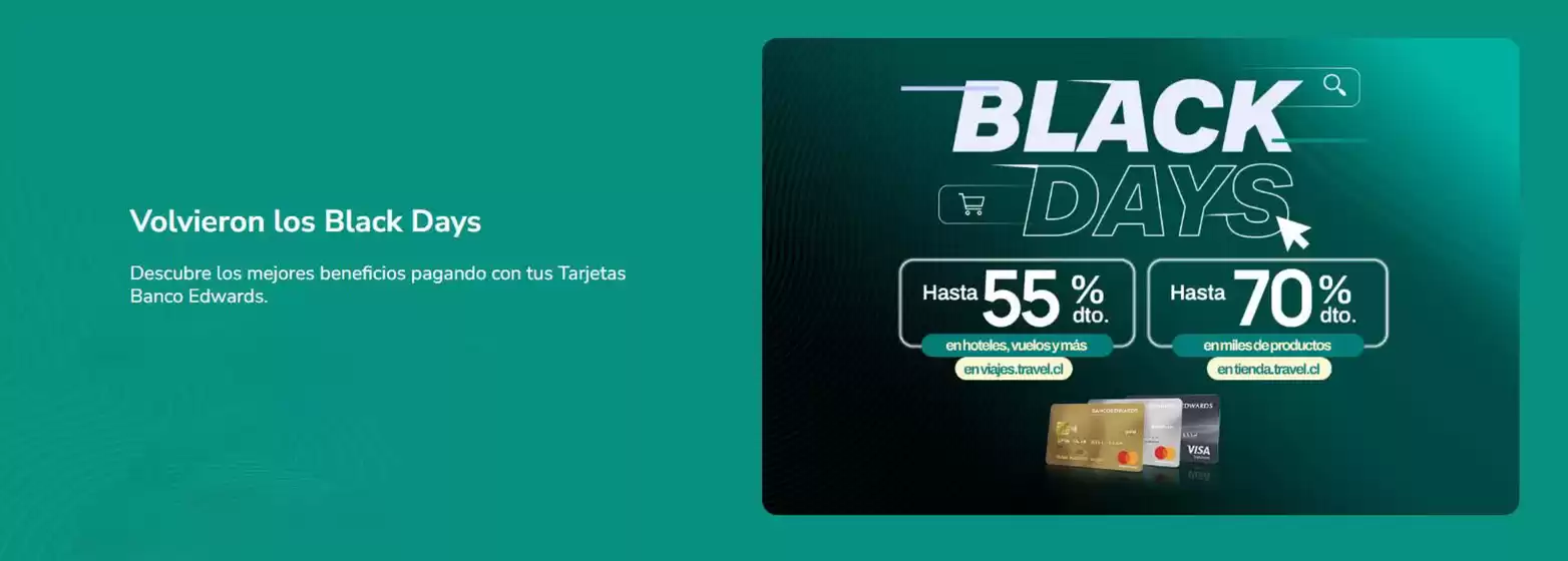 Catálogo Banco Edwards en Antofagasta | Black Friday!  | 2025-12-02T00:00:00.000Z - 2025-12-06T00:00:00.000Z