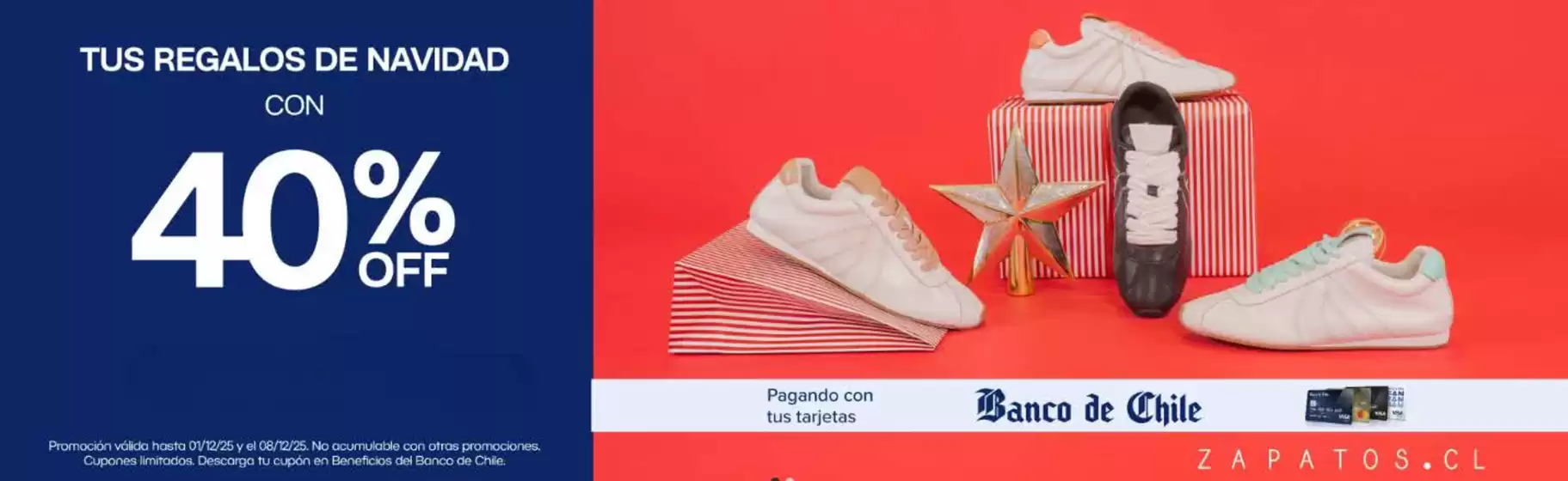 Catálogo Zapatos.cl | Hasta 40% Off! | 2025-12-02T00:00:00.000Z - 2025-12-08T00:00:00.000Z