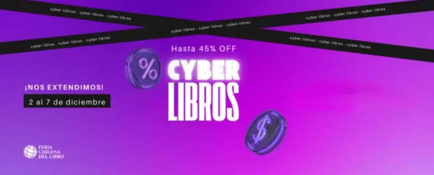 Catálogo Feria Chilena del Libro | Cyber Libros! | 2025-12-02T00:00:00.000Z - 2025-12-07T00:00:00.000Z