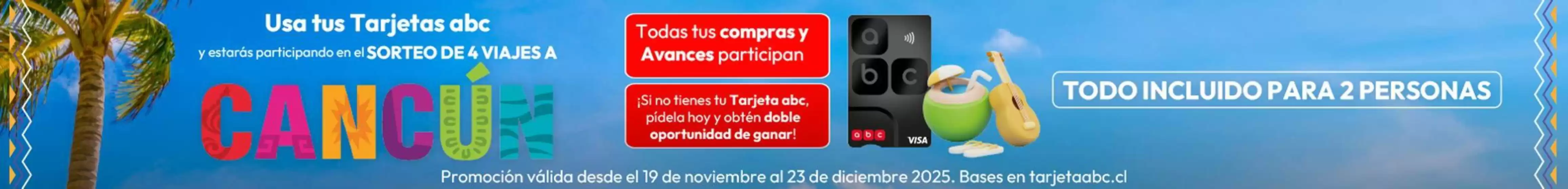 Catálogo abc en Arica | Ofertas abc | 2025-11-19T00:00:00.000Z - 2025-12-23T00:00:00.000Z