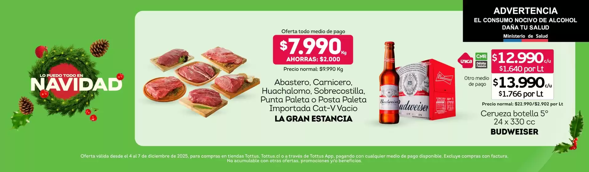 Catálogo Tottus en Punta Arenas | Ofertas especiales para ti | 2025-12-04T00:00:00.000Z - 2025-12-07T00:00:00.000Z
