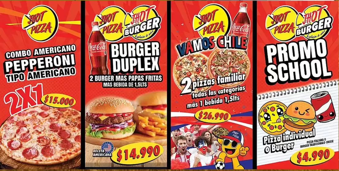 Jhot Pizza promociones !