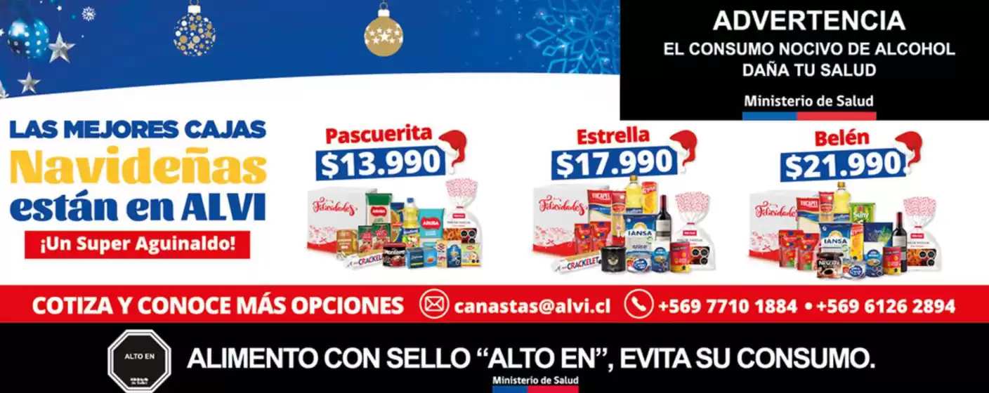 Catálogo Alvi en Rancagua | Navideñas! | 2025-12-10T00:00:00.000Z - 2025-12-25T00:00:00.000Z