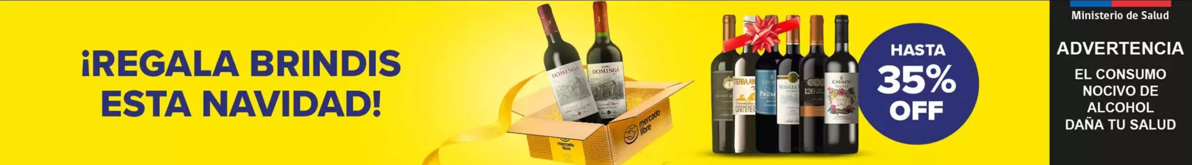 Catálogo Mercado Libre en Ñuñoa | Regala brindis esta Navidad! | 2025-12-11T00:00:00.000Z - 2025-12-25T00:00:00.000Z