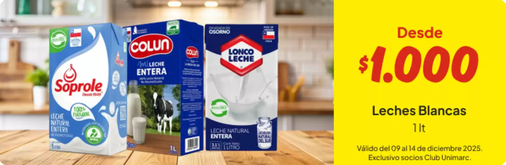 Catálogo Unimarc | Promociones actuales | 2025-12-09T00:00:00.000Z - 2025-12-14T00:00:00.000Z