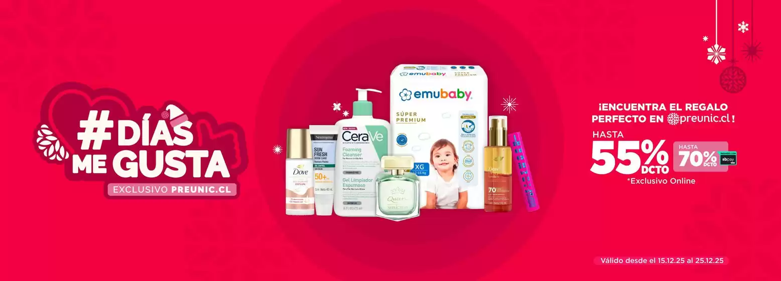 Catálogo PreUnic en Valparaíso | Descuentos y promociones | 2025-12-15T00:00:00.000Z - 2025-12-25T00:00:00.000Z