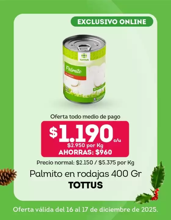Catálogo Tottus en San Bernardo | Gangas exclusivas | 2025-12-16T00:00:00.000Z - 2025-12-17T00:00:00.000Z