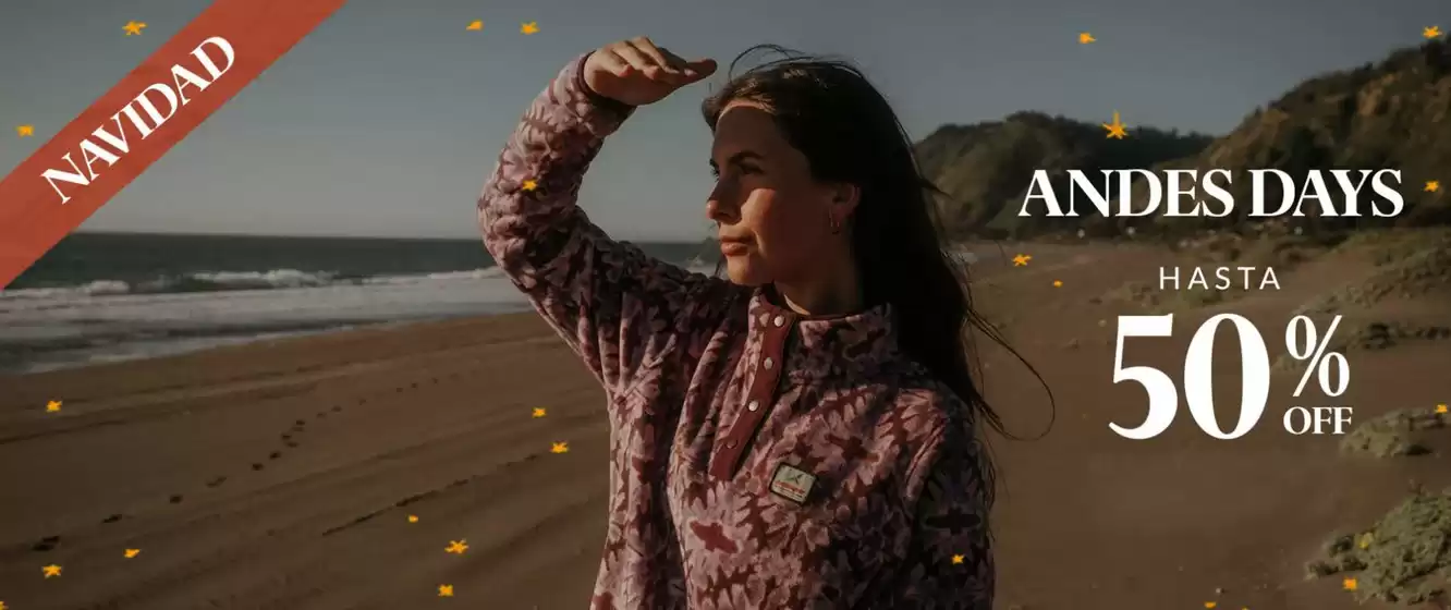 Catálogo Andesgear | Andes days! Hasta 50% Off. | 2025-12-17T00:00:00.000Z - 2025-12-26T00:00:00.000Z