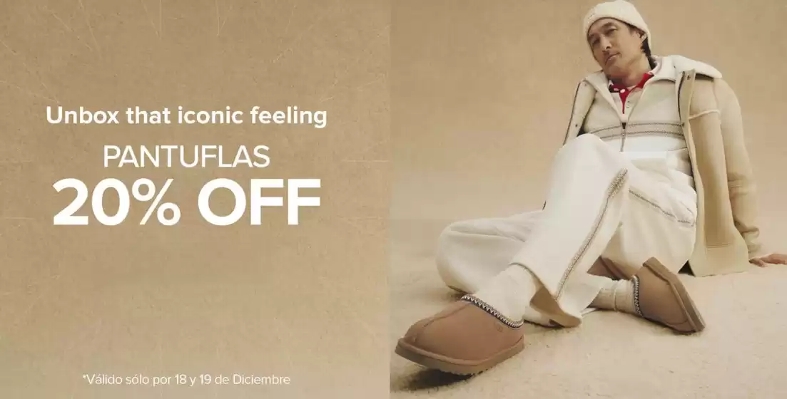 Catálogo UGG en Cerrillos | Pantuflas 20% Off! | 2025-12-18T00:00:00.000Z - 2025-12-19T00:00:00.000Z