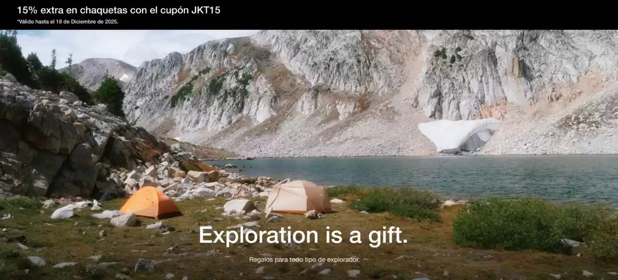 Catálogo The North Face en Constitución | Exploration is a gift! | 2025-12-18T00:00:00.000Z - 2025-12-18T00:00:00.000Z