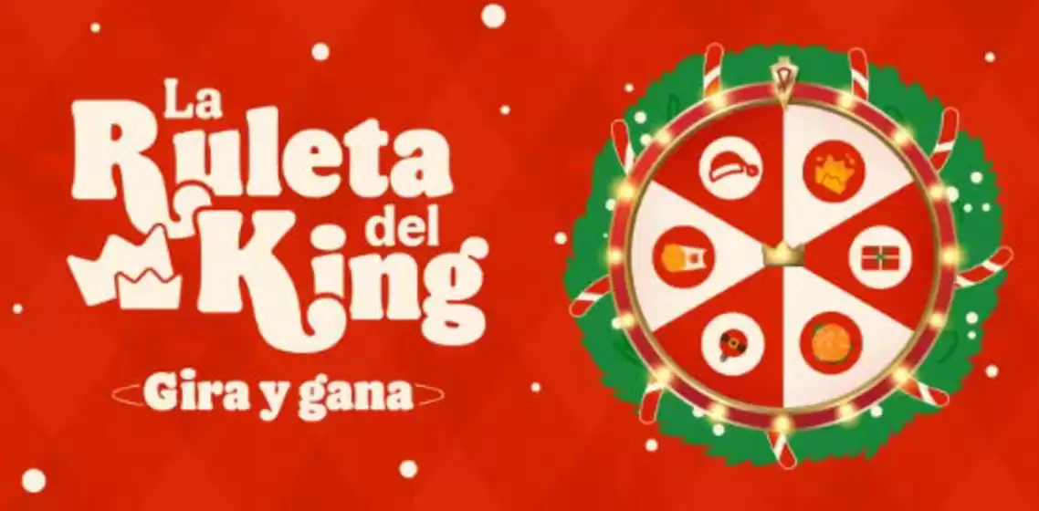 Catálogo Burger King en Santa Cruz | La ruleta del King! | 2025-12-19T00:00:00.000Z - 2025-12-26T00:00:00.000Z