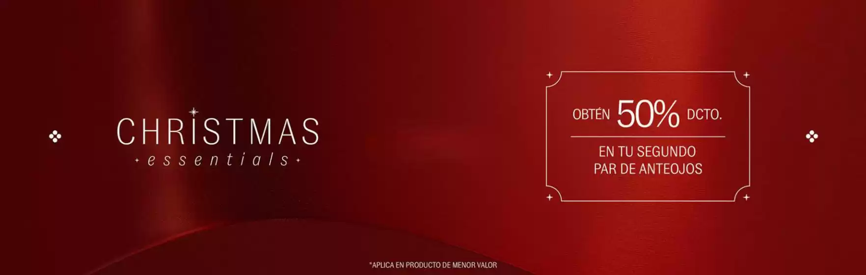 Catálogo Ópticas Place Vendôme en San Clemente | Christmas! Hasta 50% dcto. | 2025-12-19T00:00:00.000Z - 2025-12-31T00:00:00.000Z