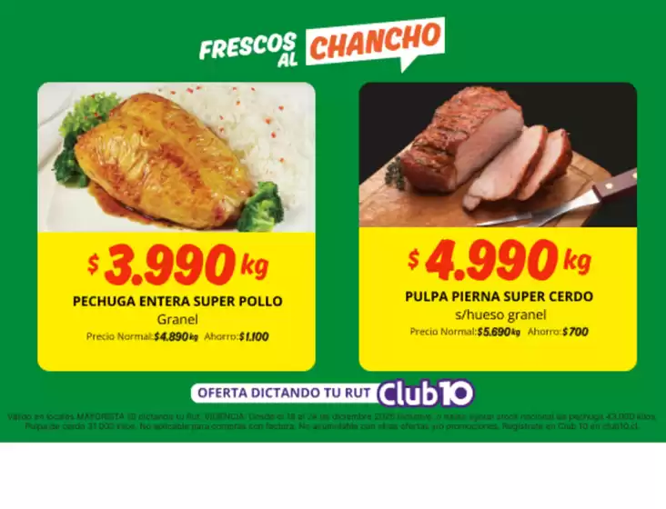 Catálogo Mayorista 10 en Hualqui | Nuevas ofertas para descubrir | 2025-12-18T00:00:00.000Z - 2025-12-24T00:00:00.000Z