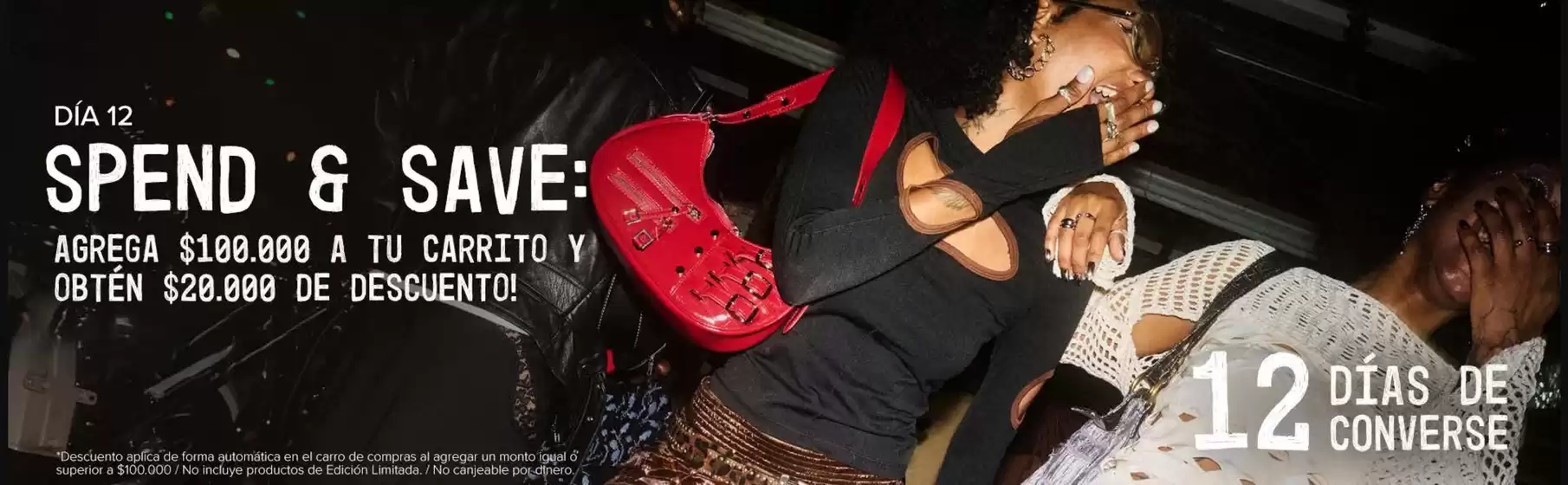 Catálogo Converse en Ñuñoa | Spend & save! | 2025-12-22T00:00:00.000Z - 2026-01-05T00:00:00.000Z