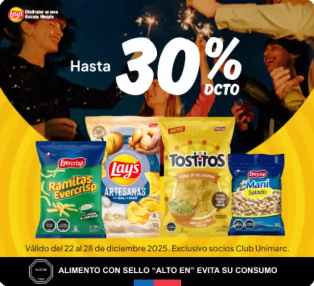 Catálogo Unimarc en Calama | Ofertas principales para ahorradores | 2025-12-22T00:00:00.000Z - 2025-12-28T00:00:00.000Z