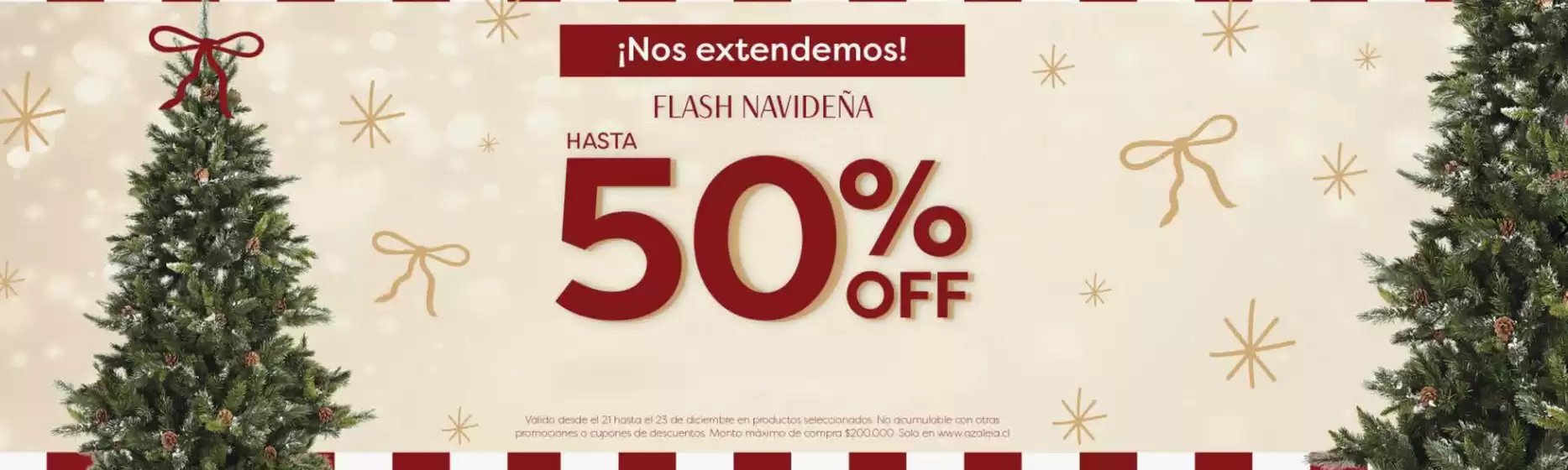 Catálogo Azaleia en Ñuñoa | Flash Navideña! | 2025-12-22T00:00:00.000Z - 2025-12-23T00:00:00.000Z