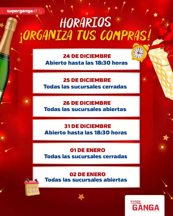 Catálogo Super Ganga en Concepción | Excelente oferta para cazadores de gangas | 2025-12-24T00:00:00.000Z - 2026-01-02T00:00:00.000Z