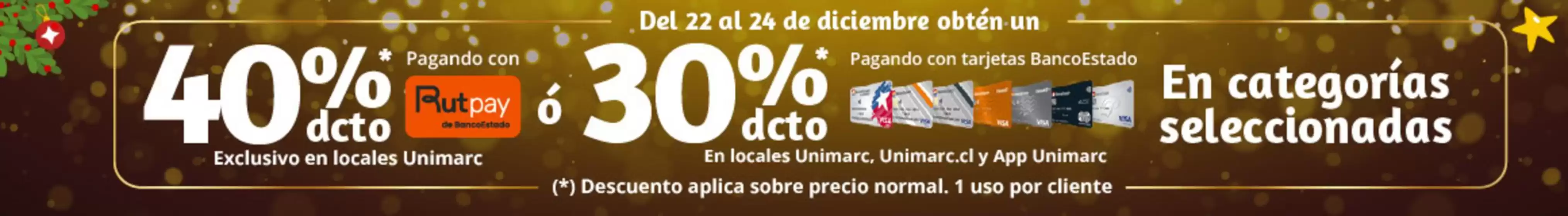 Catálogo Unimarc en Providencia | Descuentos y promociones | 2025-12-22T00:00:00.000Z - 2025-12-24T00:00:00.000Z