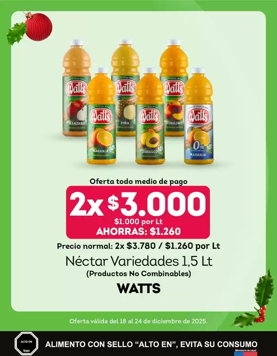 Catálogo Tottus en La Cisterna | Ofertas especiales atractivas para todos | 2025-12-18T00:00:00.000Z - 2025-12-24T00:00:00.000Z