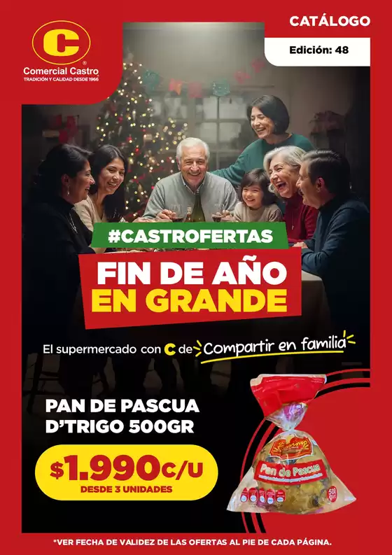 Catálogo Comercial Castro en La Cisterna | Fin de año! | 2025-12-24T00:00:00.000Z - 2025-12-31T00:00:00.000Z