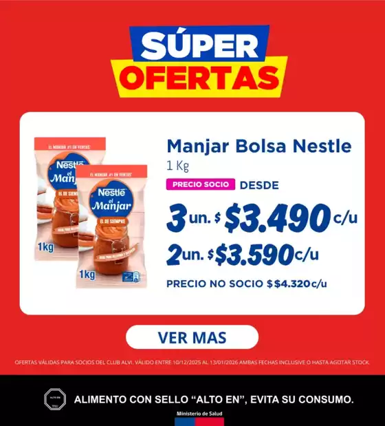 Catálogo Alvi en Talca (Maule) | Ofertas principales y descuentos | 2025-12-10T00:00:00.000Z - 2026-01-13T00:00:00.000Z