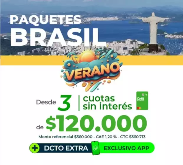 Catálogo Viajes Falabella | Oferta exclusivos! | 2025-12-31T00:00:00.000Z - 2026-01-14T00:00:00.000Z