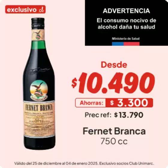 Catálogo Unimarc en Rancagua | Ofertas principales para ahorradores | 2026-01-01T00:00:00.000Z - 2026-01-15T00:00:00.000Z