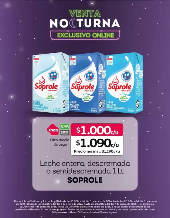 Catálogo Tottus en Santiago | Ahorra ahora con nuestras ofertas | 2026-01-05T00:00:00.000Z - 2026-01-08T00:00:00.000Z