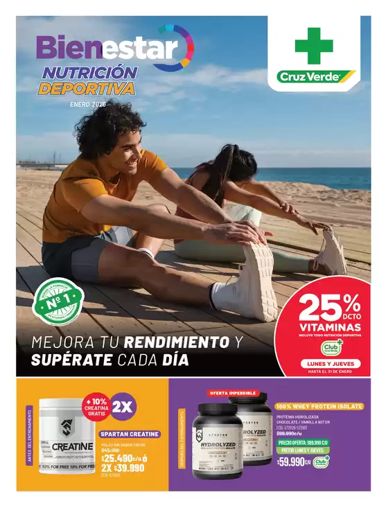 Catálogo Cruz Verde en La Florida | Revista Digital Nutricio%C3%8C n Deportiva Enero 2026 | 2026-01-01T00:00:00.000Z - 2026-01-31T00:00:00.000Z