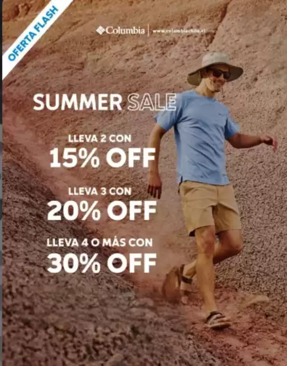 Catálogo Columbia en Vitacura | Oferta flash! | 2026-01-14T00:00:00.000Z - 2026-01-29T00:00:00.000Z