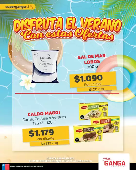 Catálogo Super Ganga en Rancagua | Ofertas especiales atractivas para todos | 2026-01-16T00:00:00.000Z - 2026-02-09T00:00:00.000Z