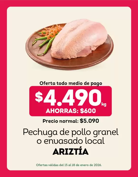 Catálogo Tottus en Rancagua | Ofertas principales para todos los cazadores de gangas | 2026-01-15T00:00:00.000Z - 2026-01-18T00:00:00.000Z