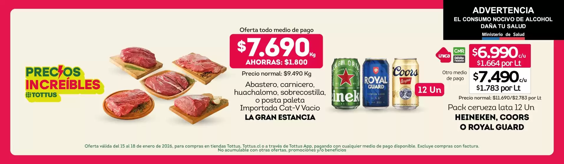 Catálogo Tottus en Rancagua | Ofertas Tottus | 2026-01-15T00:00:00.000Z - 2026-01-18T00:00:00.000Z