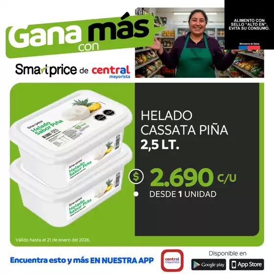 Catálogo Central Mayorista en Quilpué | Ofertas principales y descuentos | 2026-01-17T00:00:00.000Z - 2026-01-21T00:00:00.000Z