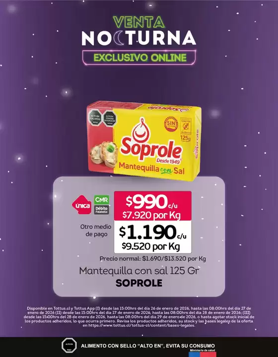 Catálogo Tottus en Peñalolén | Nuestras mejores gangas | 2026-01-26T00:00:00.000Z - 2026-01-29T00:00:00.000Z