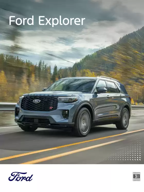 Catálogo Ford en Las Condes | Ford Explorer | 2026-01-28T00:00:00.000Z - 2027-05-31T00:00:00.000Z