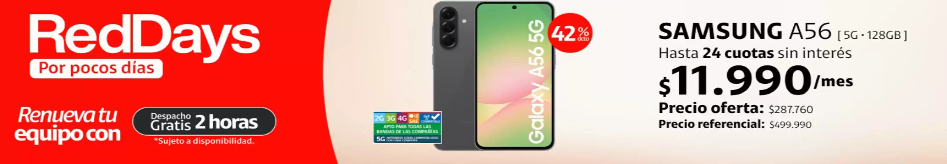 Catálogo Claro en Lota | Red Days | 2026-01-30T00:00:00.000Z - 2026-02-15T00:00:00.000Z