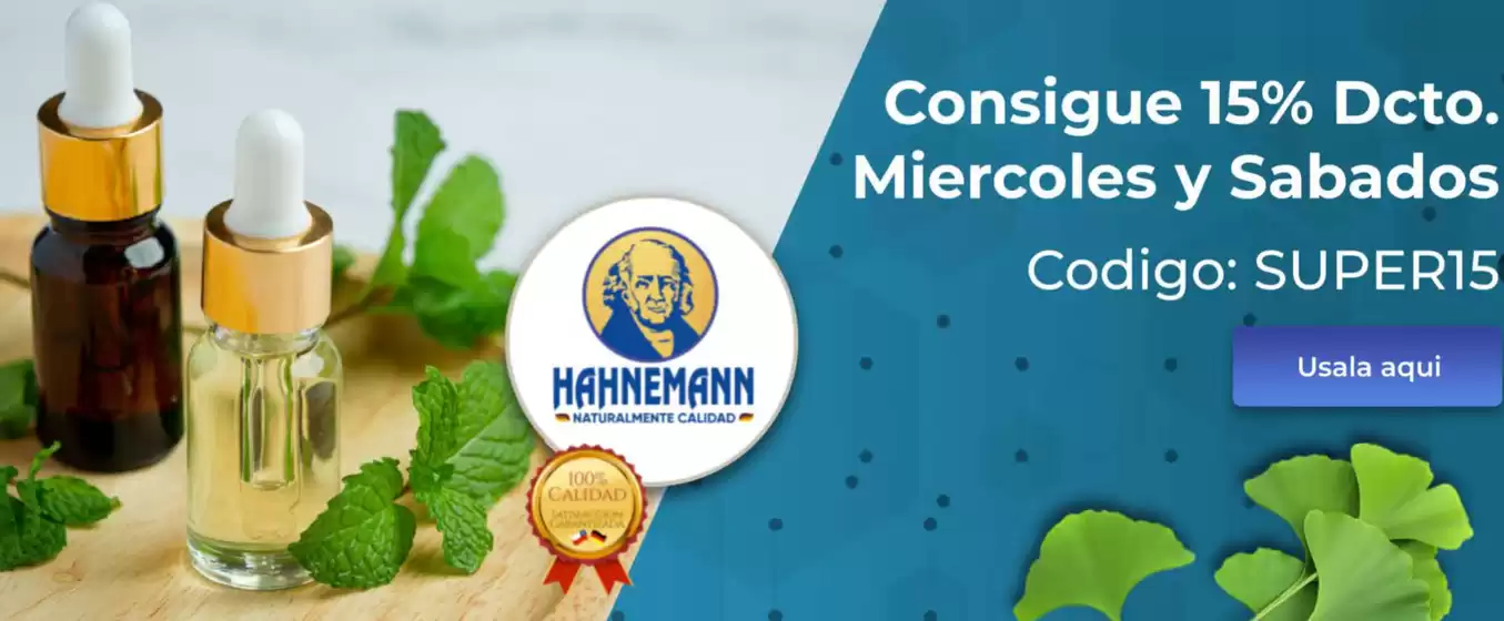 Catálogo Hahnemann en Quillota | 15% dcto!  | 2026-02-02T00:00:00.000Z - 2026-02-16T00:00:00.000Z