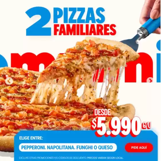 Catálogo Domino's Pizza en Ovalle | Oferta promocional! | 2026-02-03T00:00:00.000Z - 2026-02-20T00:00:00.000Z