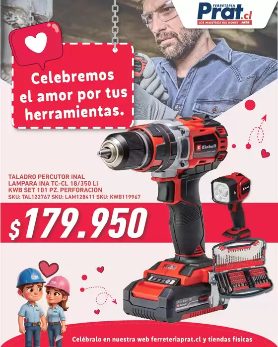 Catálogo Ferretería Prat en Maipú | Nuevas ofertas para descubrir | 2026-02-10T00:00:00.000Z - 2026-02-24T00:00:00.000Z