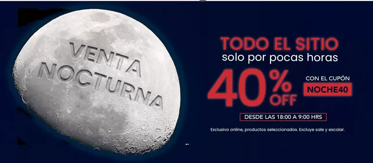 Catálogo Fashion's Park en Coquimbo | 40 % Off | 2026-02-11T00:00:00.000Z - 2026-02-12T00:00:00.000Z