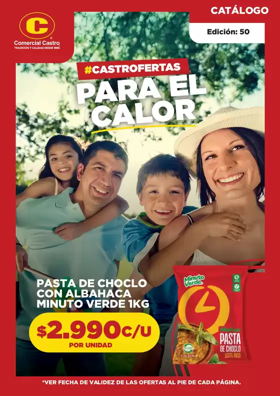 Catálogo Comercial Castro en La Cisterna | CATALOGO 50 v2 ciclo04 1 | 2026-02-12T00:00:00.000Z - 2026-02-26T00:00:00.000Z
