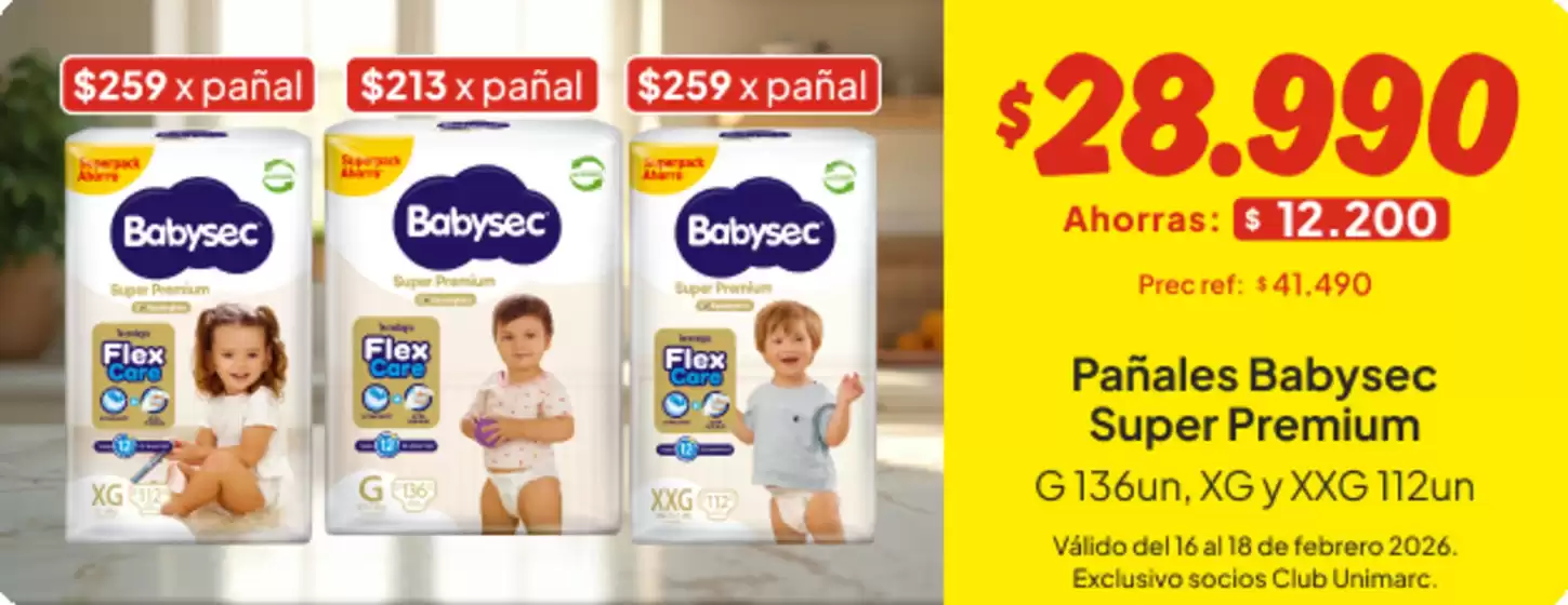 Catálogo Unimarc en San Bernardo | Gran variedad de ofertas | 2026-02-16T00:00:00.000Z - 2026-02-18T00:00:00.000Z
