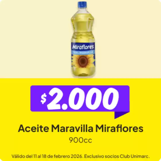 Catálogo Unimarc en San Bernardo | Promociones actuales | 2026-02-11T00:00:00.000Z - 2026-02-18T00:00:00.000Z