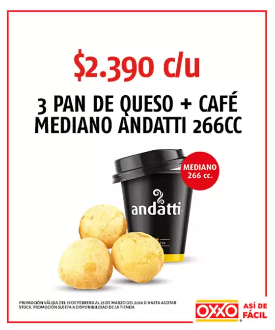 Catálogo OXXO en Rancagua | Ofertas OXXO | 2026-02-19T00:00:00.000Z - 2026-03-25T00:00:00.000Z