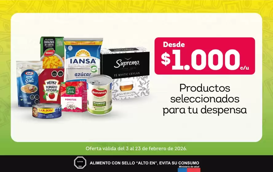 Catálogo Tottus en Rancagua | Nuestras mejores gangas | 2026-02-03T00:00:00.000Z - 2026-02-23T00:00:00.000Z